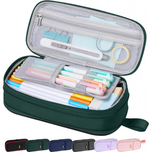 Sooez Large Pencil Case Pouch, Big Capacity Pencil Bag, Port-阿里巴巴