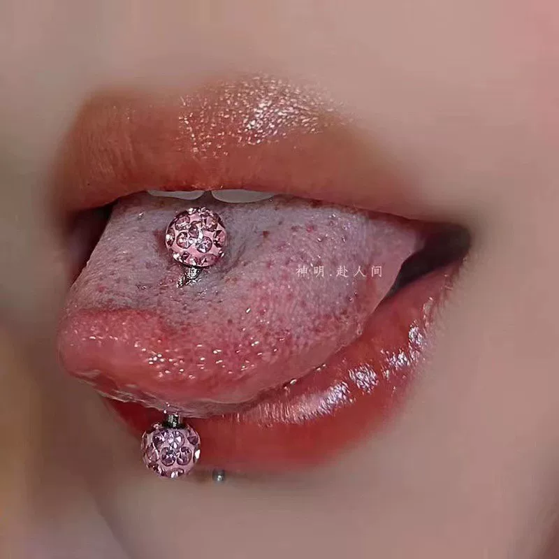 Язык бренда пирсинг, серьги, оптовая торговля