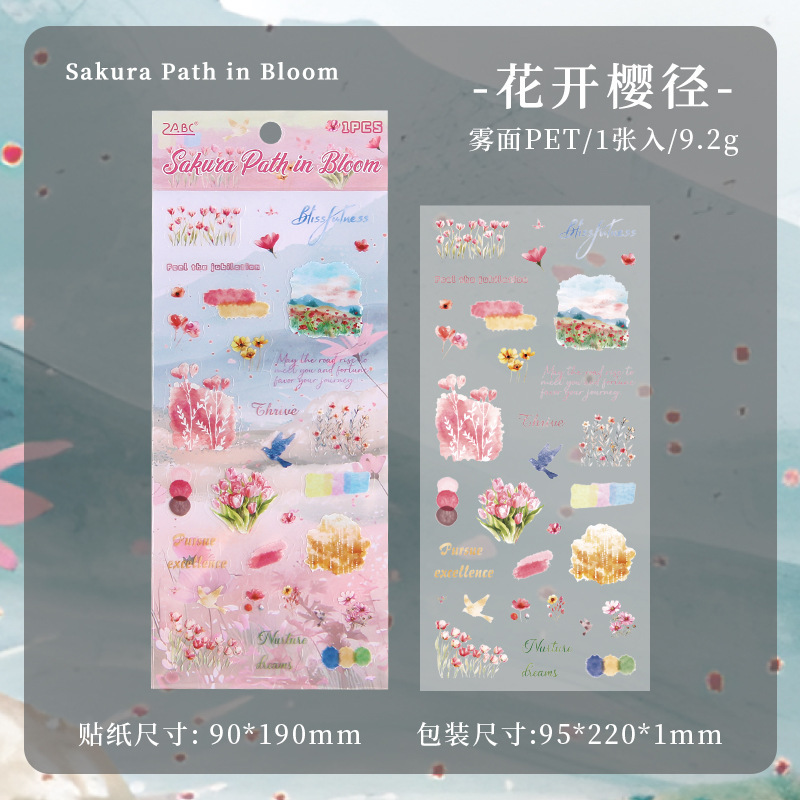 Yunshan máscara de niebla transparente pegatinas de mascotas impermeables ins ventilador diario material de decoración niebla superficie pegatinas de papelería natural