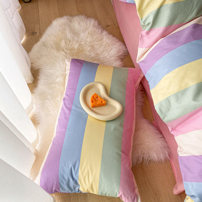 學生兒童枕套斜紋棉布40支卡通48X74cm宿舍單人枕頭套