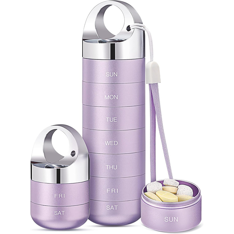 Round hole purple trumpet