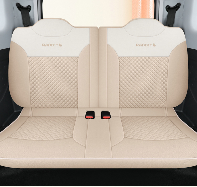 Suitable for Chery QQ Ice Cream Special Car Seat Cover Four Seasons Universal Cushion Fully Enclosed Cotton and Linen Breathable Car Seat Cover