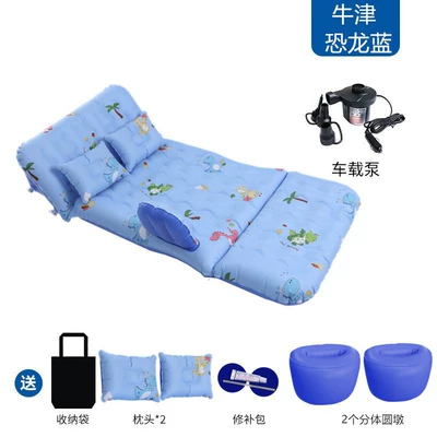 the rear seat, 3/7 size, specifically – Vehicle-mounted inflatable bed - a3-model-little-dinosaur-blue