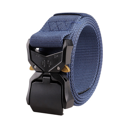 New quick release aluminum alloy buckle nylon belt men's cobra tactical belt outdoor sports belt