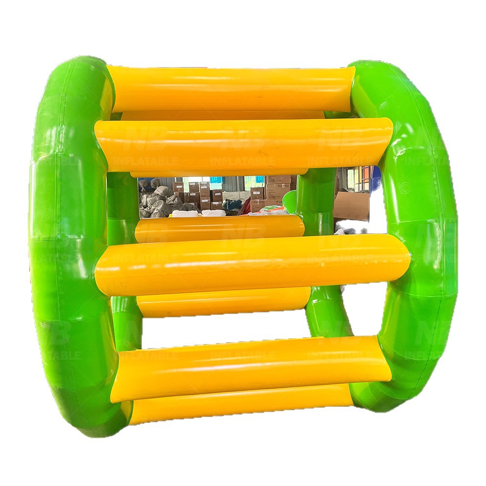 Juguetes acuáticos inflables rueda caliente flotante para niños caminadora de aire cerrado al aire libre entrenamiento piscina instalaciones de parque