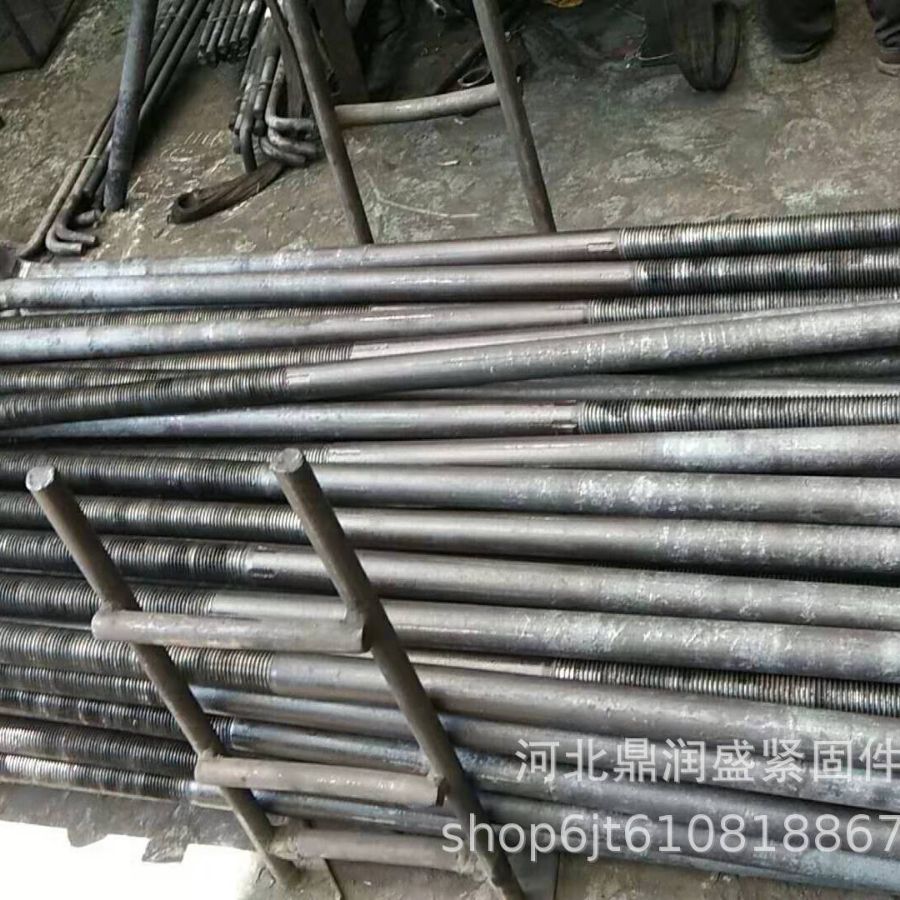 地脚螺栓 热镀锌地脚螺栓 加劲板地脚螺栓 渗锌地脚螺栓