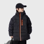 冬季男童连帽保暖棉服