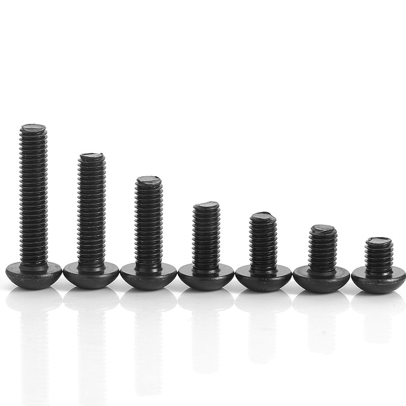 10.9高强度螺钉内六角螺丝半圆头内六角螺栓M4|M6|M8加长盘头螺栓