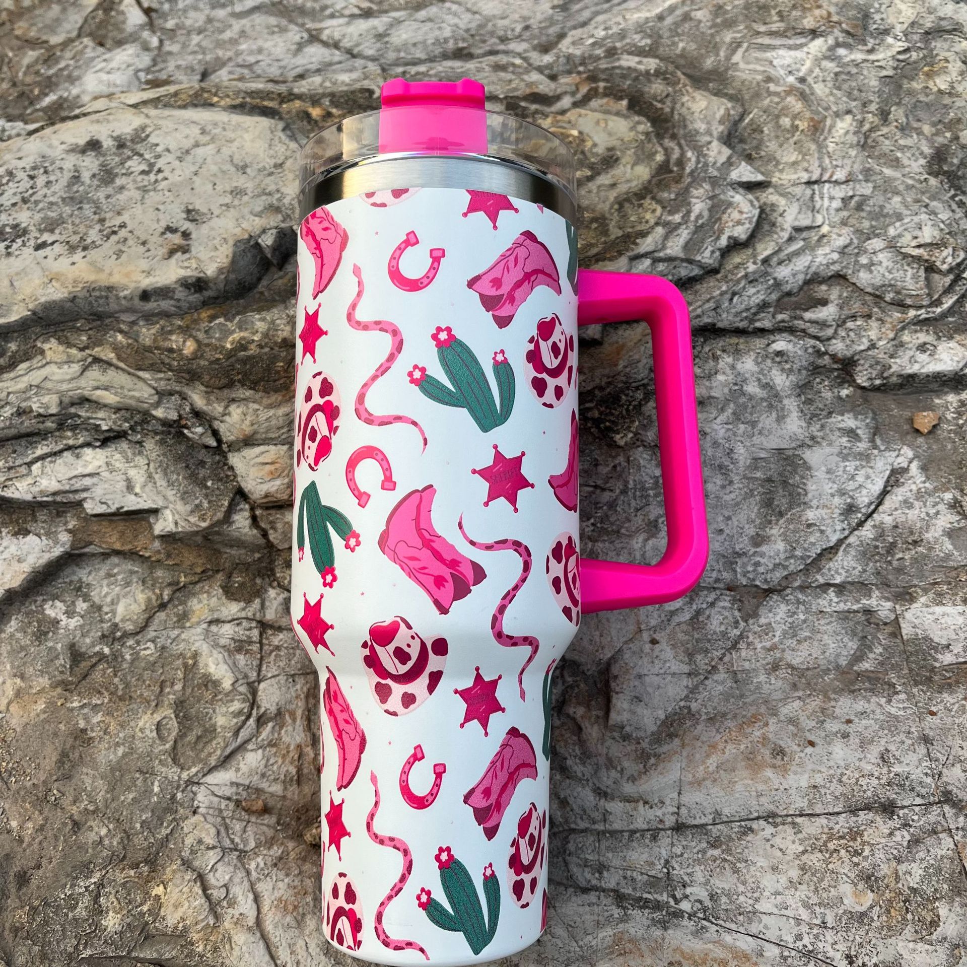 Cute Letter 304 Stainless Steel Water Bottles 1 Piece display picture 19