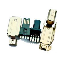 MINI USB 4P���^������ 4о����ʽD�Ϳ�������^ ǰ�ĺ�������ʽ