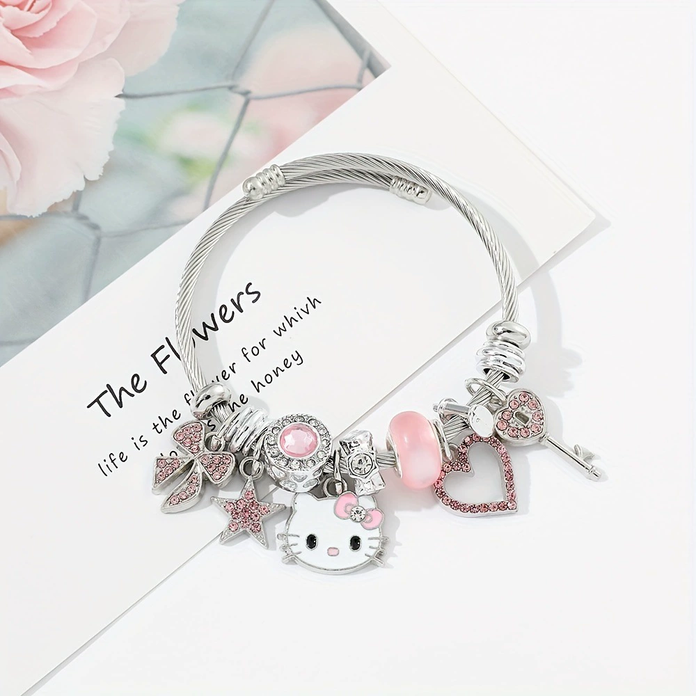 Cute fresh bracelet, beads, accessory, style, for beloved