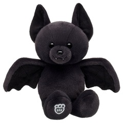 跨境 Build A Bear Posable Bat Plush 2025万圣节蝙蝠毛绒玩具