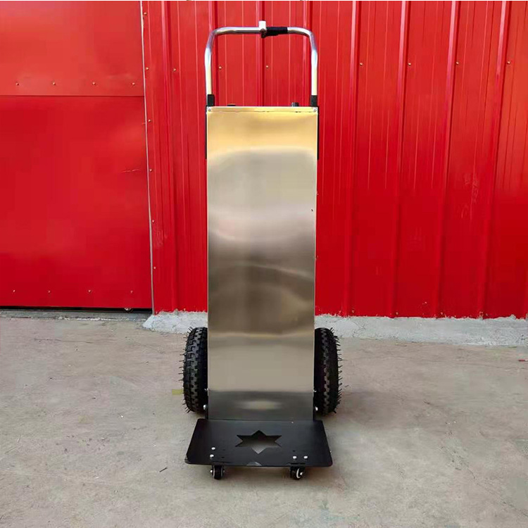 水泥爬楼搬运车  家电搬家电动爬楼机 手扶式载物自动上楼机