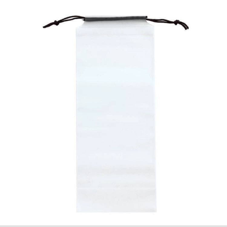 Umbrella, waterproof hermetic plastic storage bag on lanyard