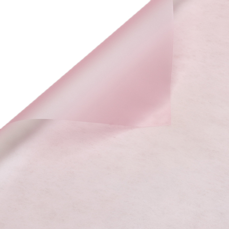 Huashi papel crema fresco embalaje de flores vidricola impermeable regalo florista material de papel de embalaje de flores