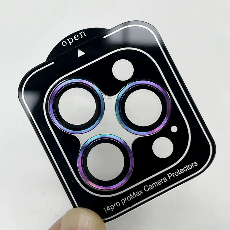 Camera Lens Protector (Apple) iPhone 17 / 17 Pro Max Compatible, Metal Ring, Geolocation Function