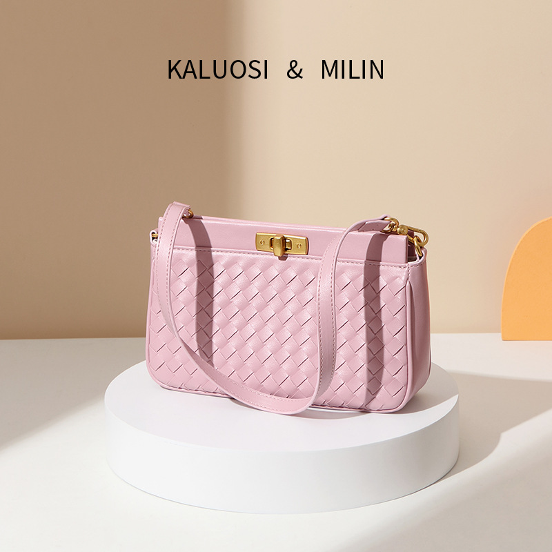 Women's Bag Spring And Summer Products Fashionable Woven Women's Bag Casual Versatile Shoulder Bag Simple Armpit Bag