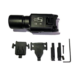 Tactical lower hanging flashlight X300 lower hanging tactical strong light flashlight LED500 lumen lower hanging flashlight factory wholesale