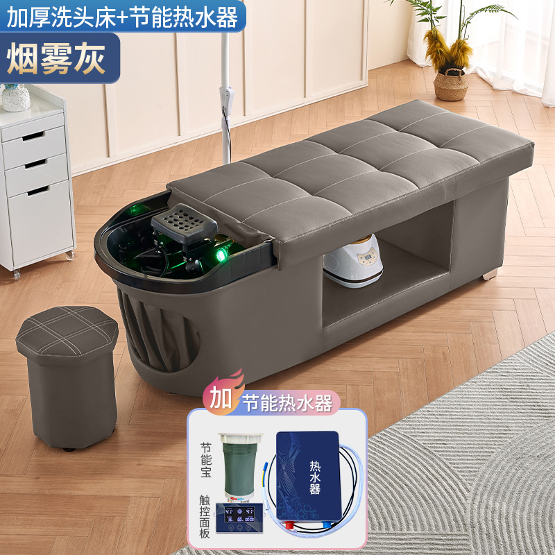 Humo gris + calentador de agua