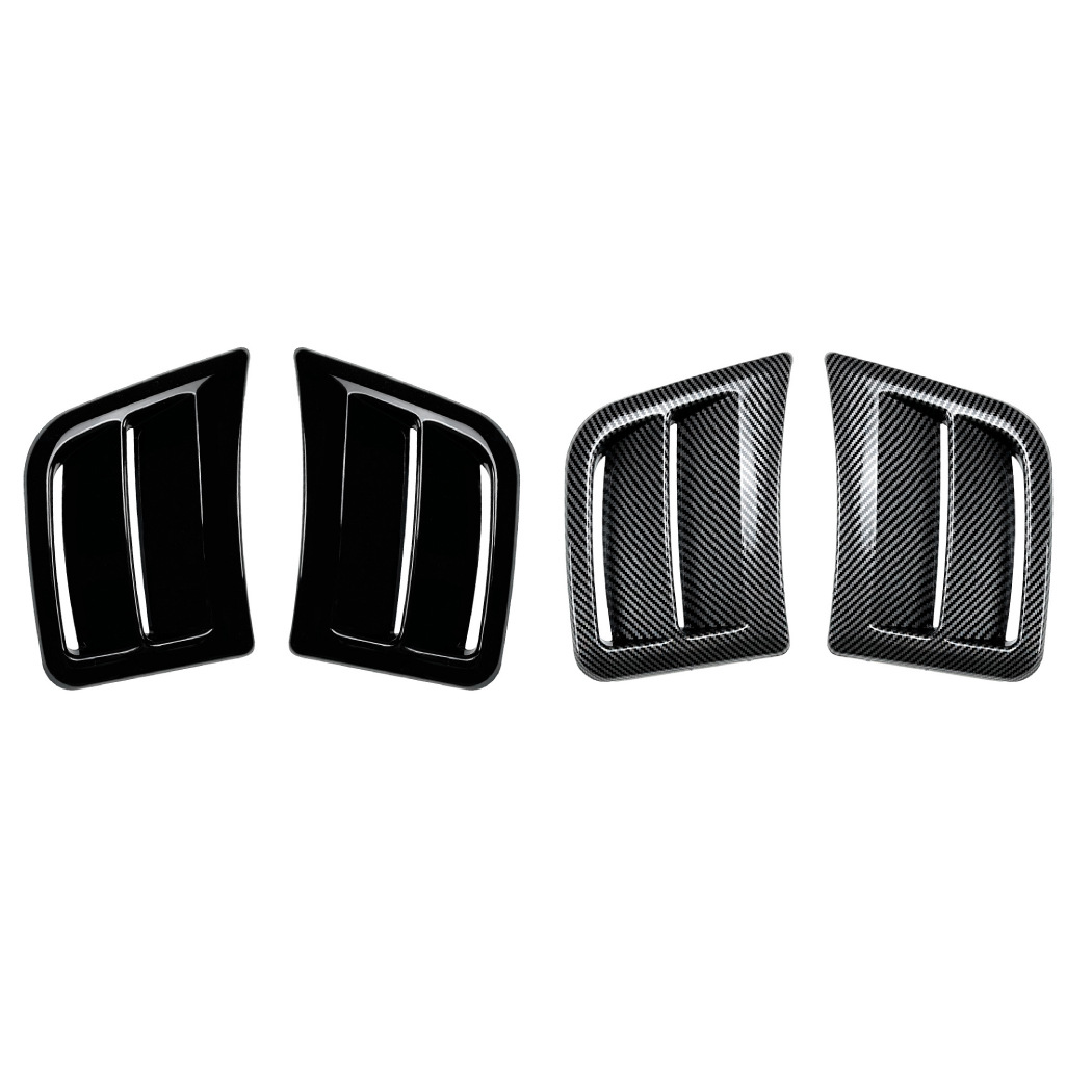 Pegatina para Ventilación Lateral de Parachoques WRX STI de ABS Autoadhesivo para Modificación de Autos