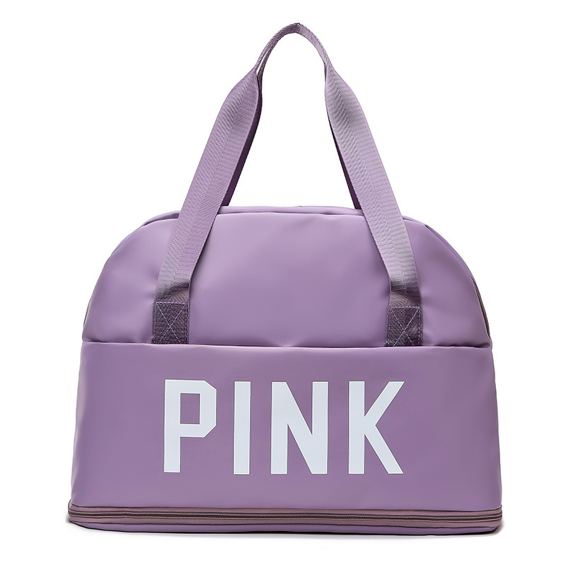 Bolsa de viaje corto, bolsa de acondicionamiento de gran capacidad para mujeres, bolsa de almacenamiento plegable, bolsa portátil, bolsa de equipaje impermeable, bolsa