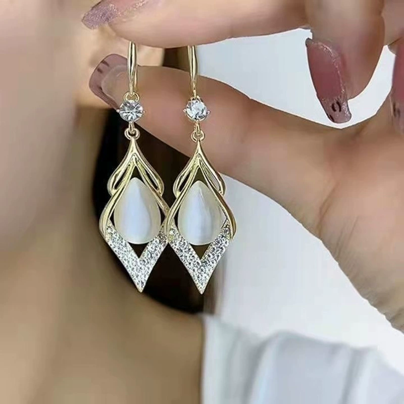 Ассиметричные серьги с кисточками, шпилька из 925-й серебра, корейский минималистичный стиль