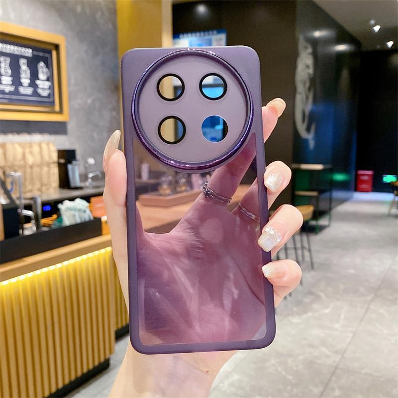 Suitable for Vivoy300Pro Mobile Phone Case, Vivo Y300 Protective Cover, Anti-Fall Silicone Soft Shell, Simple Full-Coverage Camera Cover
