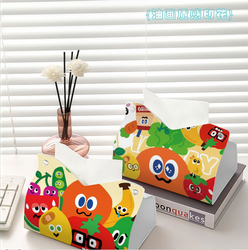 Mayday Tissue Box, Oil-Proof Tissue Box, Printing and Pressing Technology, Waterproof, Suitable for Driving, Can Be Used in the Bathroom to Hold Items