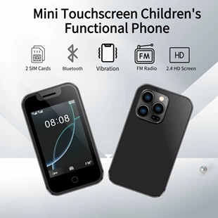 Маленький мобильный телефон, 4 дюйма, сенсорный экран, Bluetooth