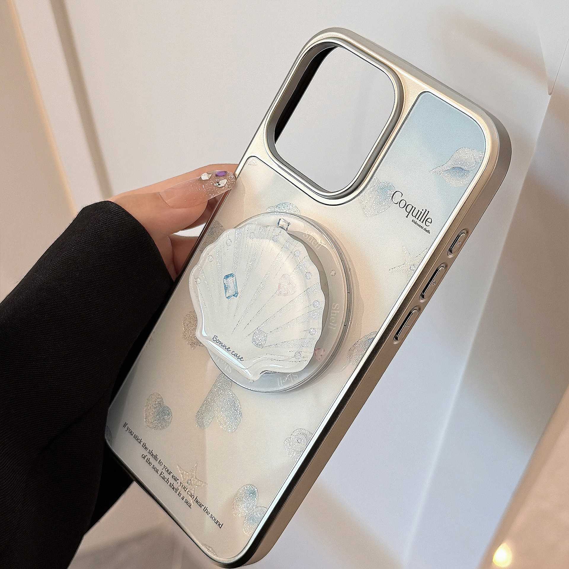 Protective Magnetic Phone Case With Stand For Iphone And Huawei_voghion.com