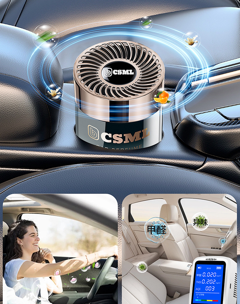 Car Aromatherapy Wholesale Car Home Dual-use Perfume Ornaments Special Odor Removal High-stop Solid Long-lasting Car Interior Balm