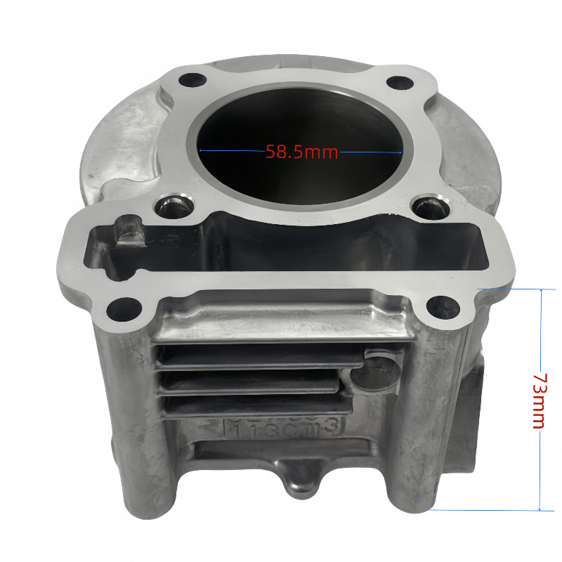 Motorcycle cylinder kit parts are suitable for Yamaha BWS125 ZUMA125 YW125 cylinder piston 58.5mm