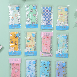 Cute Cartoon Summer Cooling Patch for Students to Cool down and Prevent Heatstroke, Printed Cooling Patch for Military Training to Relieve Heatstroke and Cool down Patch