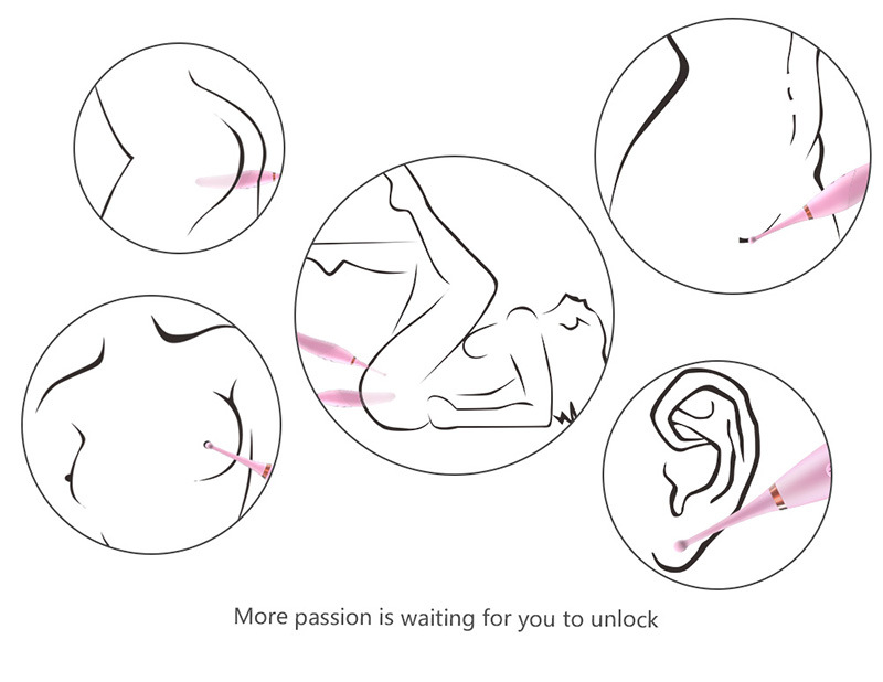 Asta vibrante a doppia testa, multifrequenza, con forte urlo di terremoto, stimolante per il punto G del miele, prodotti sessuali per adulti_voghion.com