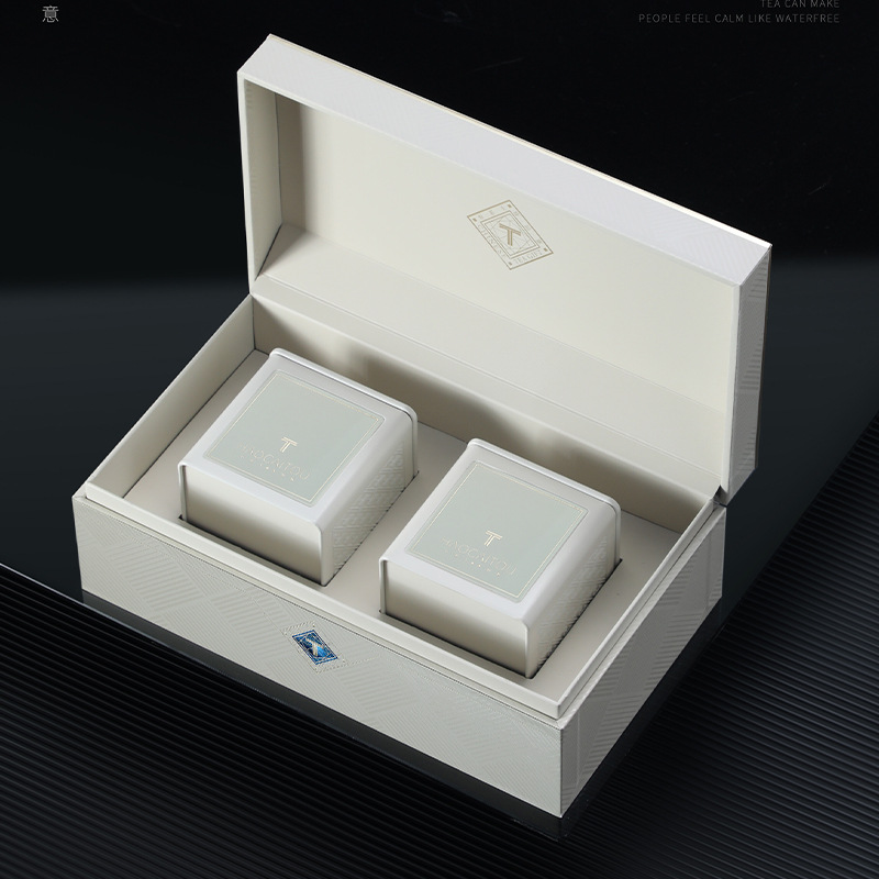 高档茶叶包装盒空礼盒红茶金骏眉岩茶绿茶150g装小罐伴手礼茶叶盒