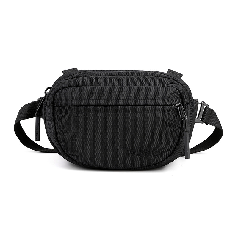 Nuevo chaleco deportivo bolso casual de moda simple bolso de cintura de gran capacidad bolso de pecho de moda temperamento de moda bolso de hombre