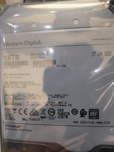 Applicable to the new national bank WD/Western WUH721816ALE6L4 joint guarantee enterprise 16T HC550