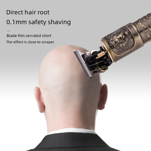 Cross-border new product Meide electric razor electric clippers oil head carving razor bald head razor
