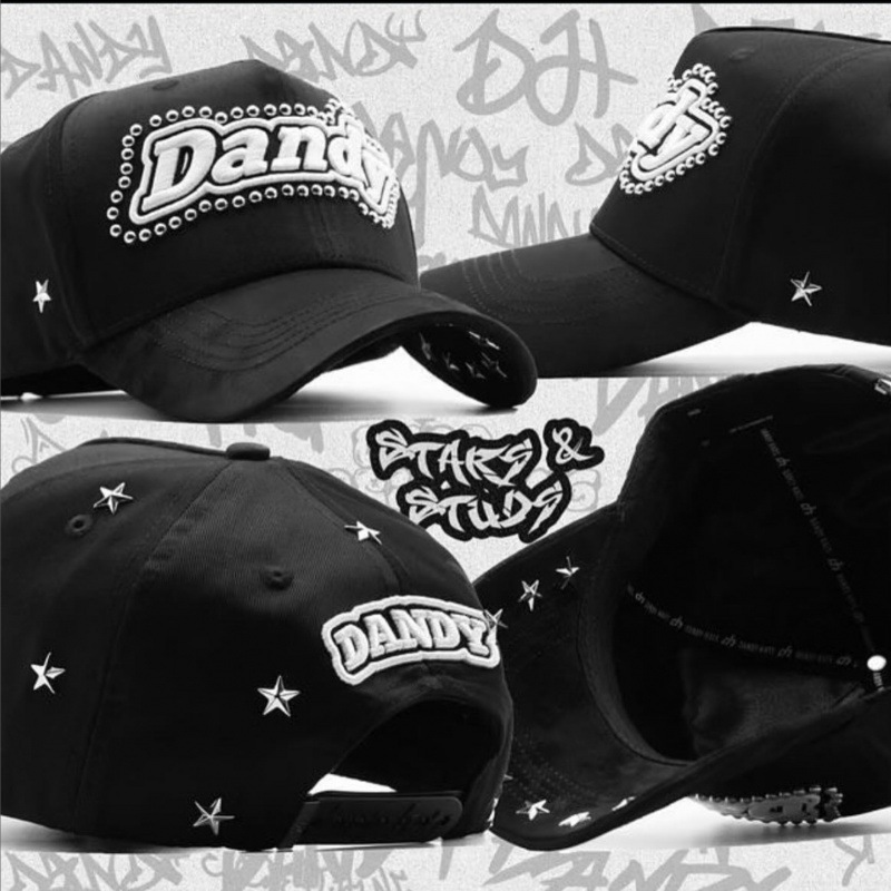 Tendencia transfronteriza hip hop Dandy Dandy sombrero con letras de diamante sombrero de pato doblado a lo largo del sombrero de béisbol image 23