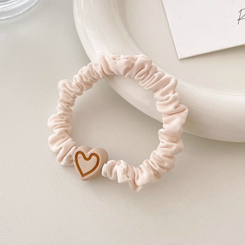 Temperamento simple atado cabello de cabello, adornamiento de cabello de alta elasticidad, banda de goma duradera 2025, nuevo tipo de cuero de cabello no dañado