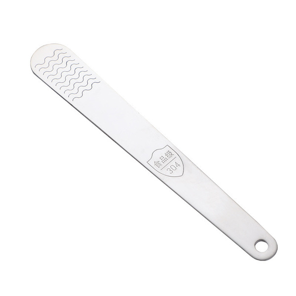 Stainless steel stuffing spoon for making dumplings