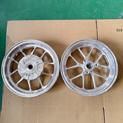 Motorcycle wheel hub Rear Wheel Hubs for Fuxi Qiaoge - silver