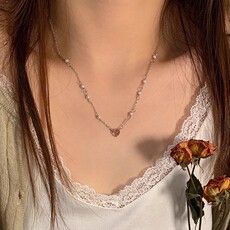 tassel pearl butterfly necklace female light luxury minority design sense online influencer clavicle chain fashion high grade necklace ornament full figure