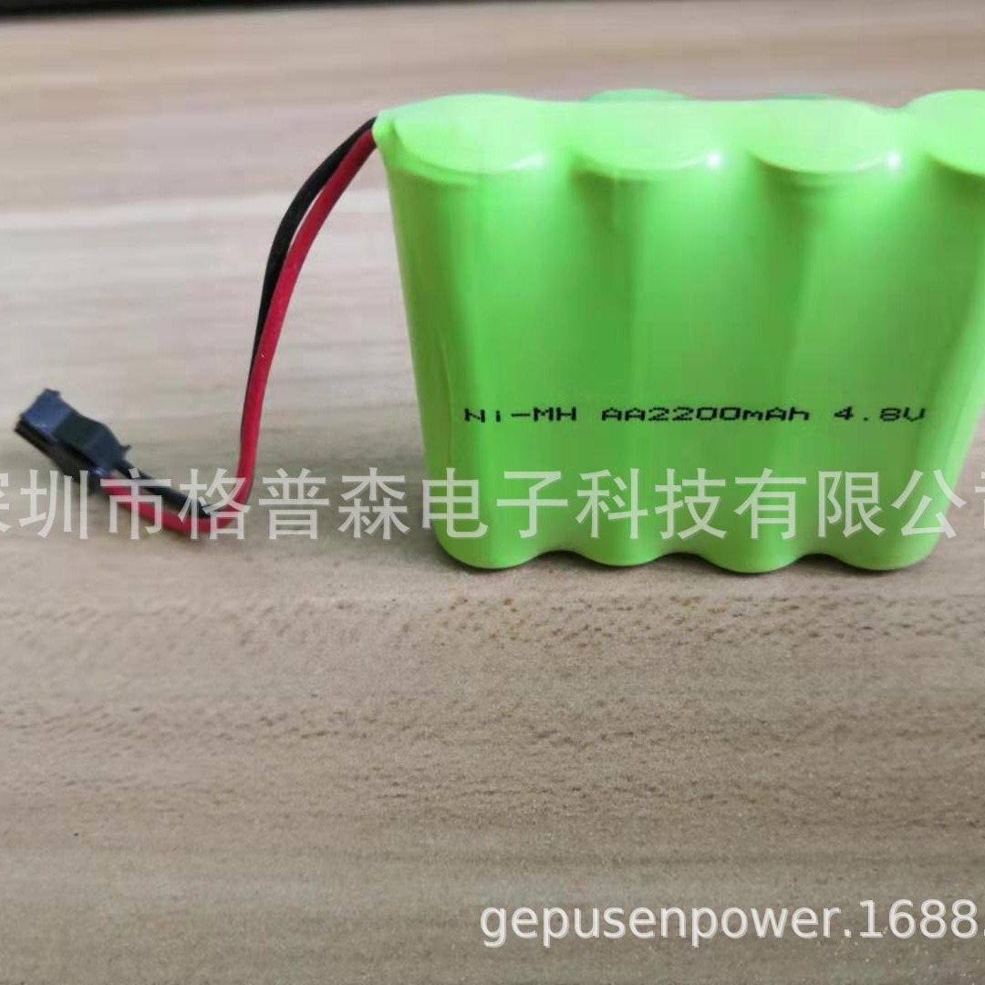 供应5号电池组/充电电池/镍氢电池组AA1500MAH 4.8V