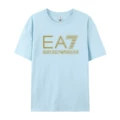 Light blue + gold label