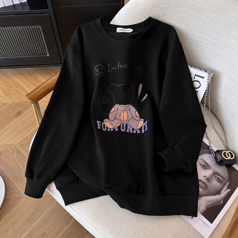 200/350 Jin плюс крупный размер 300 Jin свободная осенняя кофточка бюст/150/160-6817