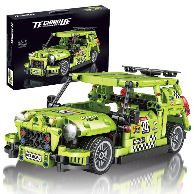 Modelo de motocicleta bloques de construcción niños puzzle de alta dificultad juguetes de ensamblaje coche deportivo puzzle entrenamiento regalos al por mayor transfronterizos