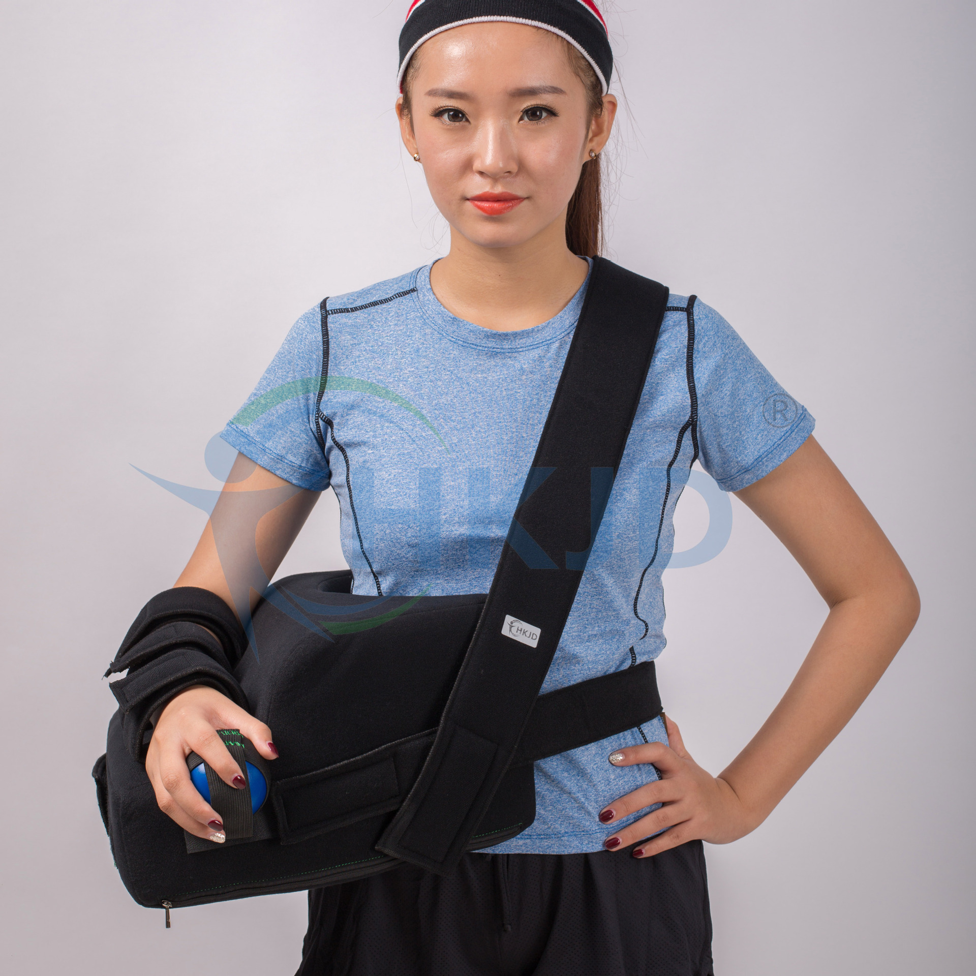 工厂批发肩关节固定器可调节大小可拆卸清洗均码左右