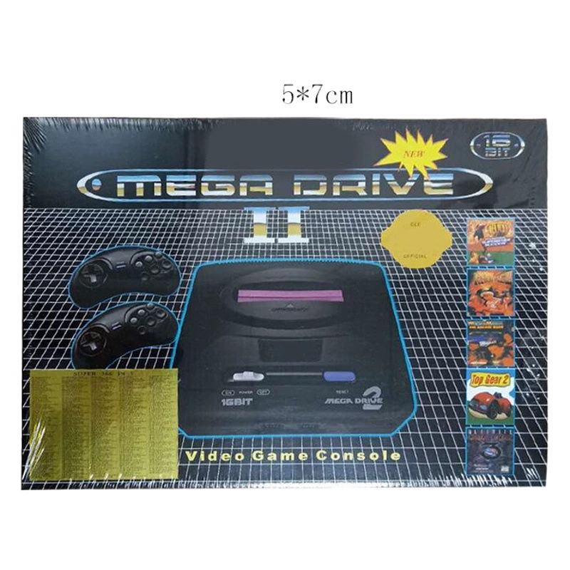 Прямые поставки с фабрики, домашняя игровая консоль Sega второго поколения, ностальгическая 16-значная игровая консоль, старомодная игровая консоль Card MD