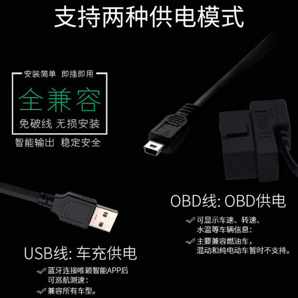 Hud Car Head-Up Display Ai Smart Electronic Dog + Navigation Dual System Obd+Gps Universal for All Cars Q10